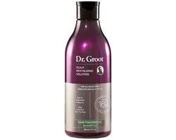 Dr. Groot Scalp Revitalizing Hair Thickening Shampoo with Biotin & Prebiotics – Volumizing Shampoo for Thin & Damaged Hair – 385 ml