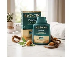 Bioxcin Keratin & Argan Recovery Shampooing 300ml (Contre la chute des cheveux)