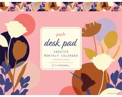 Posh Pad Undated Monthly Calendar