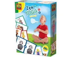 SES Creative Zen Yoga Animals - 28 Kaarten met Ademhalingsoefeningen - Vanaf 3 Jaar - Kinderyoga - Schoencadeautjes Sinterklaas