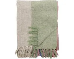 Bloomingville Plaid Kitta naturel 160x130cm