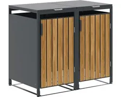 Garden Impressions containerbox BinPort dubbel - light teaklook