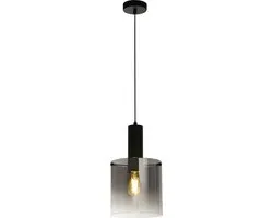 Searchlight - Hanglamp Sweden Ø 22 cm zwart