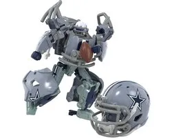 Hasbro Transformers x NFL Action Figure Dallas Cowboys: Starblitz 14 cm Action Figuur