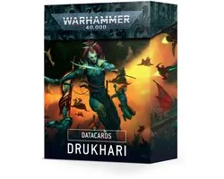 Games Workshop Warhammer 40K Datacards Drukhari