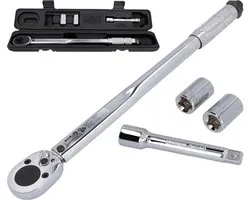 Momentsleutel Auto - Draaimomentsleutel - Auto Gereedschap - Torque Wrench - Dopsleutelset