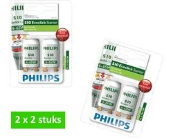 PHILIPS starter S10 | Ecoclick | 4 - 65 watt | multipack 4 stuks