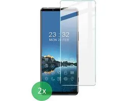 Geschikt Voor: Sony Xperia 5 III - 2x Screenprotector - screen protector - glas - bescherm - beschermglas