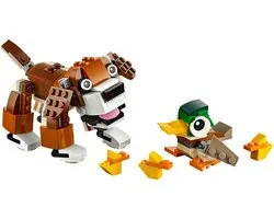 LEGO Creator Park Animals, Bouwpakket, 6 jaar, 202 stuk(s)