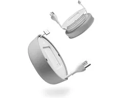 Quirky Powercurl Pop Apple Macbook - Kabelwikkel voor stroomadapters 60W (turquoise)