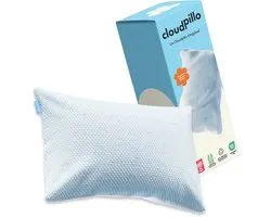 Oreiller Cloudpillo® - Sommeil d'essai de 30 nuits - Mousse à mémoire de forme - Design ajustable - Convient aux dormeurs sur le dos, les côtés et le ventre - Mousse à mémoire de forme - Réduit les douleurs au cou