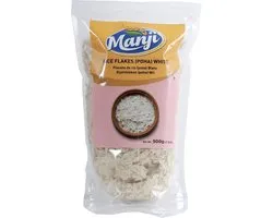 Manji - Witte Rijstvlokken - Poha - 3x 500 g
