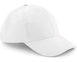 Beechfield ' Pro-Style Heavy Brushed Cotton Cap' Wit