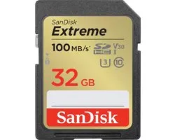 Sandisk SDHC Memory Card Western Digital SDSDXVT-032G-GNCIN 2 g
