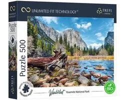 Trefl puzzel 500 stukjes Yosemite National Park FSC duurzaam karton.