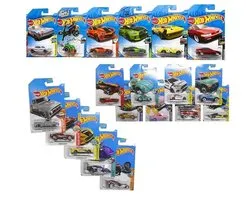 Hot Wheels Die Cast voertuig - 6 cm - 1 exemplaar - Spaar ze allemaal - Van Metaal - Schaal 1:64