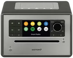 Sonoro Elite 2025 Internet Radio met CD-Speler - Mat Grafiet