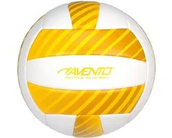 Avento Volleyball - Cuir artificiel - Jaune / Blanc