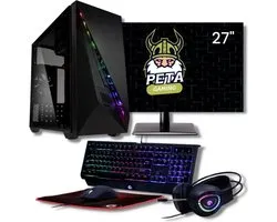 Set Gaming AMD Ryzen 7 5700G (PC de jeu + écran Full HD 27 pouces + clavier + souris)