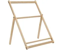 Weefgetouw met Standaard - Houten Weefraam - Creatief Handwerken - Extra Groot Frame - 70 x 50 cm - Niet gespecificeerd