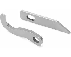 Dailygoods- Overlock Mes Vervangend - Naaimachine Blade - Hoogwaardig Metaal - Professionele Snede - Geschikt voor 925D/929D/1034D/3034D - Afmetingen