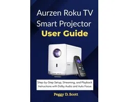 Aurzen Roku TV Smart Projector User Guide