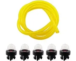 Pompe à carburant 5 pièces avec conduite de carburant pour débroussailleuse Stihl FS120 FS250 FS300 FS350 FS400 FS450 FS480