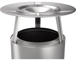 Solo Stove Bonfire Heat Spreader, Avec 3 Pieds Pieds, Accessoire pour Bonfire Fire Pit, Capte et Distribue la Chaleur, Acier Inoxydable 304, Hauteur : 25,5 cm, Diamètre : 63,5 cm, 3 kg