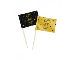 Classy party cocktail picks - Happy new year