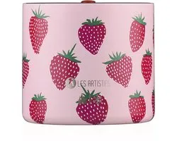 Les Artistes Paris - Lunchbox 700ml - geïsoleerd ventilatie opening - Strawberry - LP-A4344