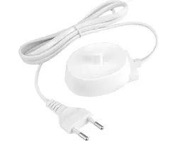 2 chargeurs de brosse à dents électriques compatibles avec Oral B 3757, station de charge USB, chargement par induction, chargeur de brosse à dents de remplacement compatible avec Braun io3 io5 io6 Pro 3 3000 8900 9900 Smart 4500 5000N 6000N