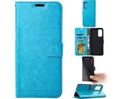 Étui portefeuille pour livre adapté à : Xiaomi Redmi Note 12 Pro / Poco X5 Pro - Turquoise