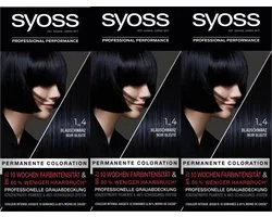 Syoss - Haarverf - 1_4 - Cosmic Blue - 115ml x 3