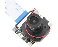 IR-CUT Night Vision Camera Verstelbare Focus Module 5 MP HD Webcam OV5647 1080p Video met 2 Stks Vul Licht voor Raspberry Pi 2/B+ - Handleiding .