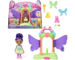 Spinmaster Gabby's Poppenhuis Feeënlandia - Magische Onthulling Speelset met Transformeerfunctie & Accessoires