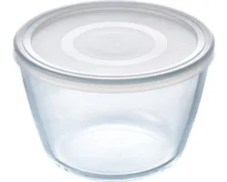 Bol Pyrex Cook & Freeze Rond - Verre Borosilicate - Ø16 cm - Transparent
