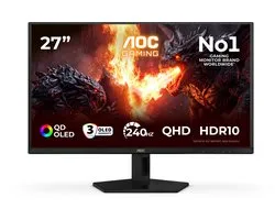 AOC G4 Q27G41ZDF - Moniteur Gaming QHD OLED - 240hz - 27 pouces