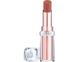 L'Oréal Paris Glow Paradise Balm-In-Lipstick - Verzorgende Lippenstift met Glanzende Finish met Granaatappelextract en Squalaan - 191 Nude Heaven - Nude