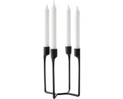 Normann Copenhagen Heima - Kandelaar - Zwart Gietijzer