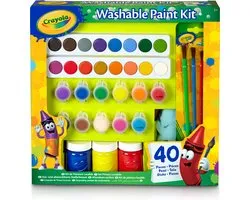 Crayola - Hobbypakket - Set Wasbare Verf - 40 Stuks Voor Kinderen