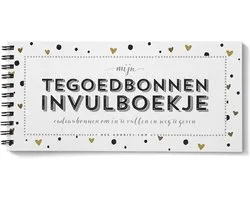 Tegoedbonnen boekje invulbaar algemeen blanco luxe parelmoer waardecheque coupon waardebon cadeaubonnen invulboekje valentijn cadeau tegoedbonnenboekje