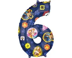 Amscan Balloon Paw Patrol '6' Garçons 66 Cm Bleu Foncé