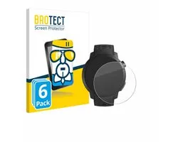BROTECT - Film de protection d'écran pour Coros Pace Pro - Film de protection d'écran en verre trempé transparent (6 pièces)