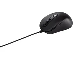Bedrade optische muis - ASUS MU101C - Ambidexter - Kleur Zwart
