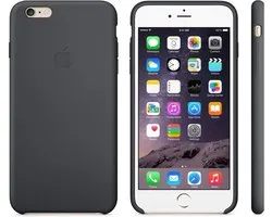 Apple iPhone 6 Plus/6S Plus silicone case - Dark Grey