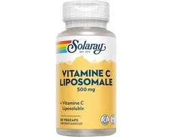 Solaray Vitamine C Liposomaal 500 mg 30 Plantaardige Capsules