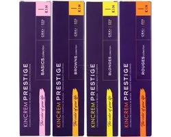 Crèmeverf KIN Crem Prestige CRK Plus Keratine lichtblond intense kopertint 8.44 60 ml (8435057012850)