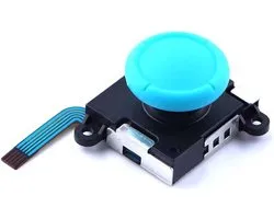 3D Analog Joystick Joy-Con Replacement Left-Right Repair Kit - Thumb Sticks Sensor geschikt voor NS Switch Joycon Controller and Switch Lite Console - blauw