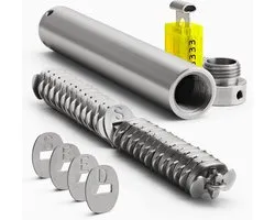 Cryptosteel Metal Backup - Seed24 SOLO NEXT GEN | Phrase de départ et clés privées sécurisées de 24 mots | Acier inoxydable, inviolable, compatible avec Ledger, Trezor, Coldcard