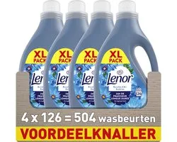 Lenor Adoucissant - Fraîcheur Océan - 4 x 126 Lavages